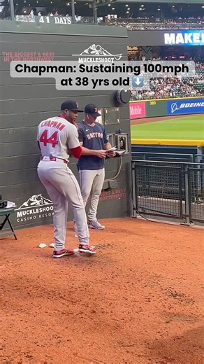 Chapman: Sustaining 100mph at 38 yrs old ⬇️