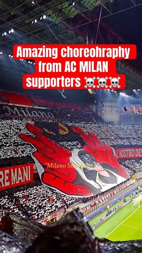 UNBELIEVABLE AC Milan Tifo at San Siro 😱🔥 | Beautiful Choreography & Ultras Atmosphere
