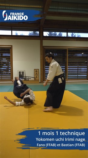France Aïkido on Instagram: "1 mois 1 Technique - Iriminage Tori : Fano (FFAB) Uke : Bastian (FFAB) Image et réalisation SekaidojoArts par Greg Habert . Un grand merci à la Mairie de St Gratien (95) pour le prêt du Dojo Guy Dupuis. #ffab #ffaaa #1mois1technique #aikido #iaido #aikidoforall #aikidoka #iaido #kenjutsu #jodo #budo #aikidotechnique #aikidoforall #aikido_aikikai #aikidoaikikai #aikido_techiniques #womenaikido #aikikai #aikidoyoung #合気道" #franceaikido"