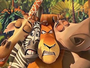 Madagascar Movie Clip: Alex Giraffe's Quarter Pocket