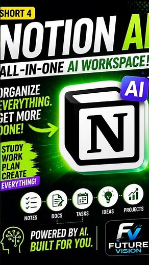 Notion AI 🤯 Your Ultimate AI Workspace! FREE Tool #AI #NotionAI