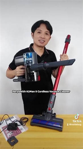 PerySmith K2Max II Cordless Vacuum Cleaner Review