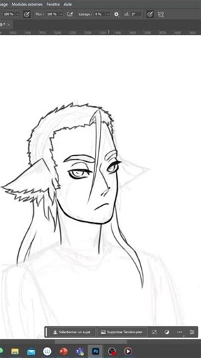 03 speedpaint tribut genocide violet short music #art #originalcharacter