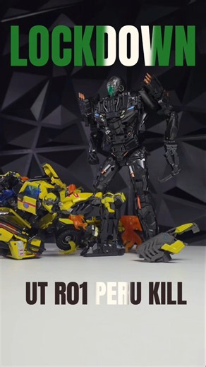Transformers Age of Extinction Lockdown Unique Toys UT R01 Peru Kill Transformation #transformers