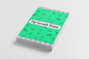 My Favourite Recipes – Printable Recipe Book (A4 PDF) | Blank Pages for Home Cooks & Family Meals