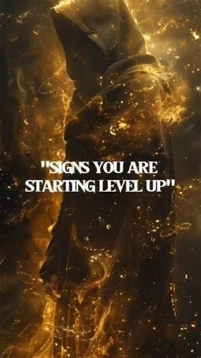 Signs you are starting level up ‼️#motivation #youtubeshorts #shorts