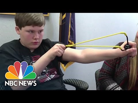 13-year-old rescues sister from kidnapping using slingshot