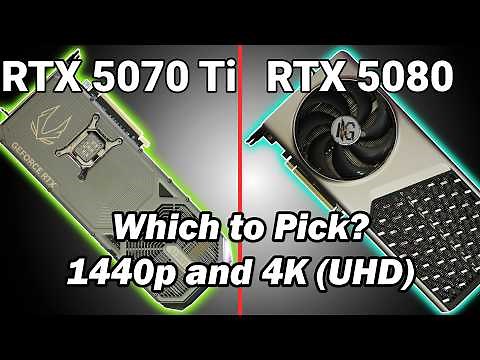 RTX 5080 vs RTX 5070 Ti Comparison - Don't Buy Until You See These 1440p and 4K Results