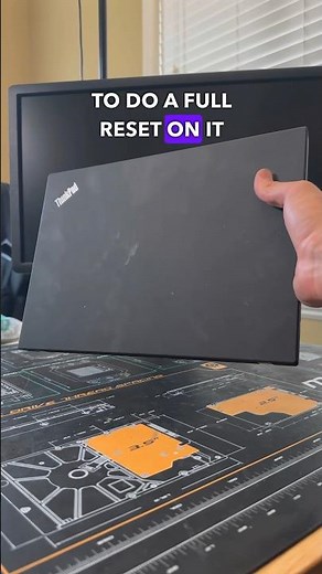 Factory Reset Work Laptop! #shorts #pc #pcrepair #laptoprepair