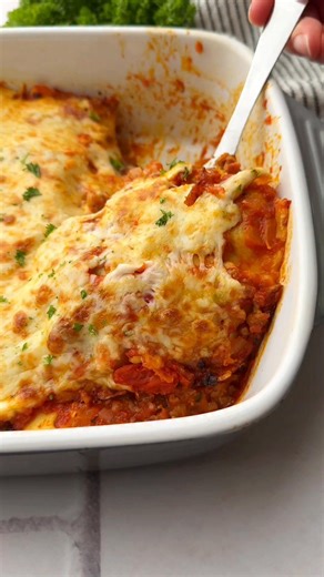 Recipe: https://www.thereciperebel.com/ravioli-lasagna/ I think I could write a love letter about this Ravioli Lasagna! | The Recipe Rebel