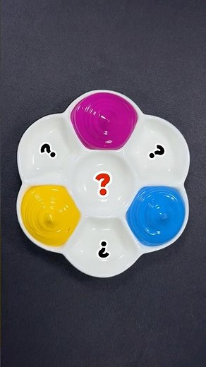 🩷💙💛Magenta + Cyan + Yellow = Color ? #lunacolor #mixingcolors #shots