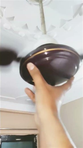 Fan Running Full Speed vs Hand Stop Experiment 🚫