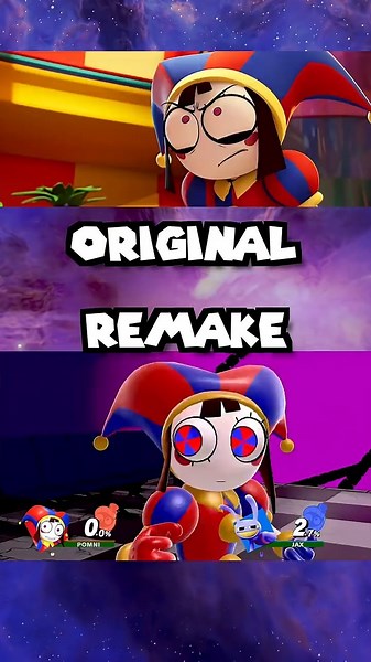 Pomni VS Jax (Original Vs Remake Comparison)