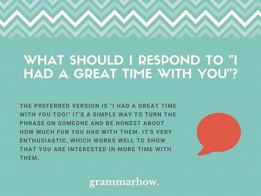 10 Best Reponses To "I Had A Great Time With You" On Text