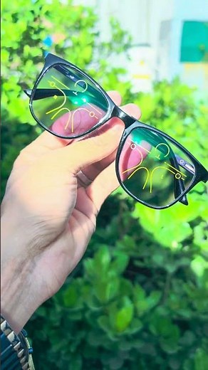 Best progressive glasses all features in 1 lenses 😯#eyewear #eyeglasses #shorts