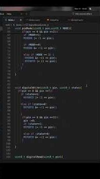 Customizing Arduino functions |microcontroller GPIO #embeddedsystems # #coding #arduino #programming