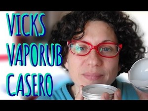 Como Hacer Vick Vaporub Casero para respirar mejor