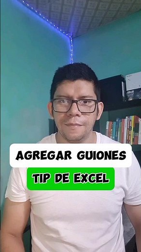agregar guiones a números en excel #tipsinformatica #excel #exceltips #ordenador #tips #tecnologia