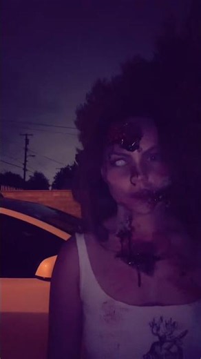 If I were a zombie #makeup #halloween #scary #sfxmakeup