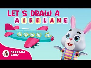 Learn How to Draw Airplane ✈️ Step by Step | Perfect for Beginners!