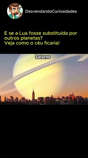 🌍 Como seria o céu se a Lua fosse outro planeta?