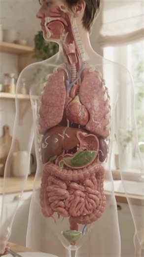 What Happens Inside Your Body When You Eat Cake? 🎂😱 | #shorts