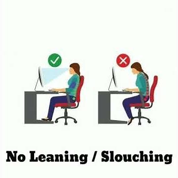 Correct Sitting Posture for Computer