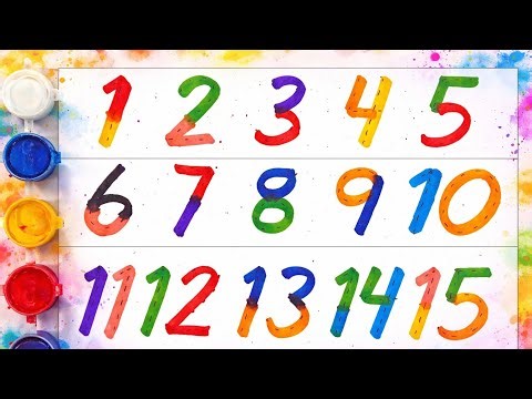 Learn Numbers 1 to 15 for Kids | Counting Numbers 1-15 | Preschool Learning Video