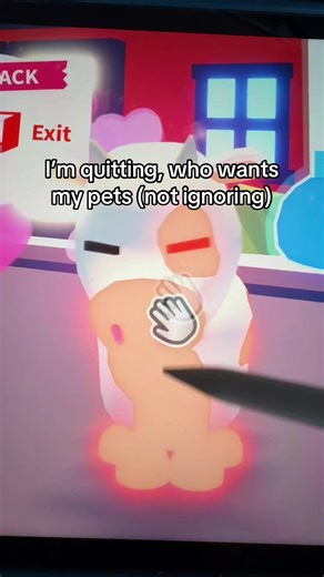 Quitting Adopt Me: Giving Away My Pets!