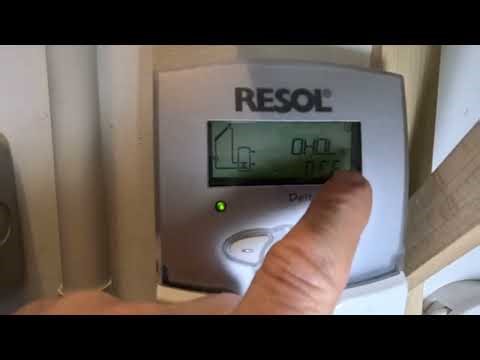Solar Hot Water - Resol DeltaSol BS/4 - Holiday mode