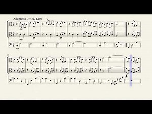 "The Flower Duet" from Lakmé for Viola Duet & Cello
