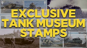 Pre-order these exclusive Tank Museum collectable stamps featuring 8 British tanks and AFVs, from 1917 to 2021. First day cover to be released 2 September. | The Tank Museum