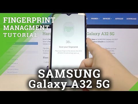 How to Add Fingerprint in SAMSUNG Galaxy A32 5G – Find Fingerprint Section