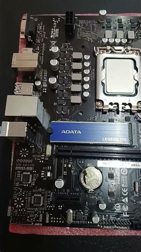 Biostar H610MHP 2.0 - Intel i3 14th gen. Setup