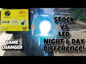 Headlight Upgrade | Powerful LED Bulb Installation for Better Night Ride