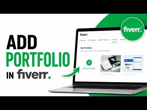 How To Add Portfolio in Fiverr (Full Guide 2026)