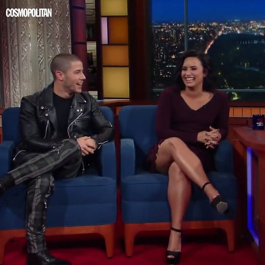 22M views · 1K reactions | Demi Lovato and Nick Jonas are the most adorable BFFs!  | Cosmopolitan | Facebook