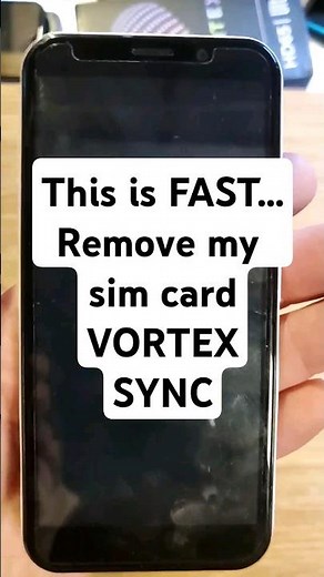 Help me remove my sim card - change my sim card - Vortex Sync