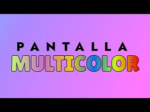Pantalla Multicolor Relajante – Gradiente Suave para Dormir, Meditar o Estudiar (Full HD/4K)