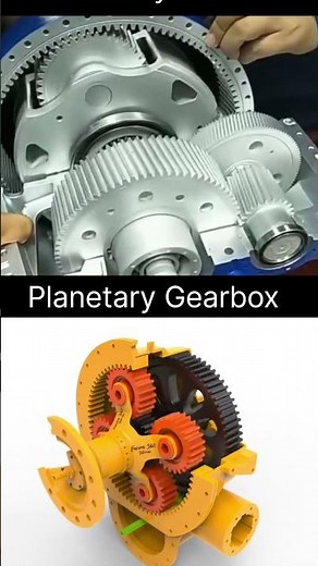 ​Planetary Gearbox​Mechanical Engineering​Gear Mechanism​Engineering Animation