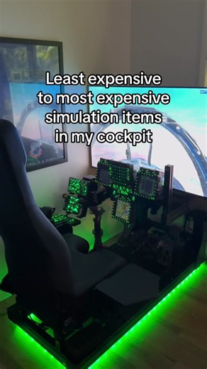 Flight simulator tour, checkout these unique flight simulator peripherals! #dcs #winwing #monstertech #mfgcrosswind #vprhino #forcefeedback #warthunder #msfs2020