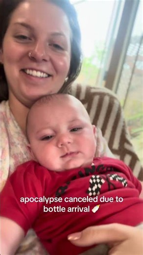 world ending until refreshments arrived 🍼 #viral #baby #cute #trending #relatable