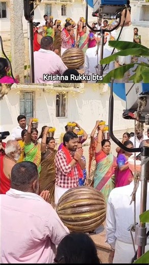 Krishna Rukku serial shorts | Heroine brother intro scenes bts | 29 March 2026