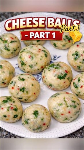 Cheese Balls Recipe | Crispy & Cheesy Snack 😍 | Part 1 #recipe #food #cheesesnacks