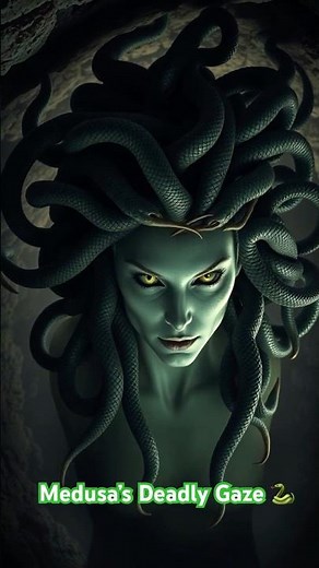 Medusa – The Woman Cursed with Snakes 🐍 | Legends Beyond Time Shorts#greekmythology #medusa