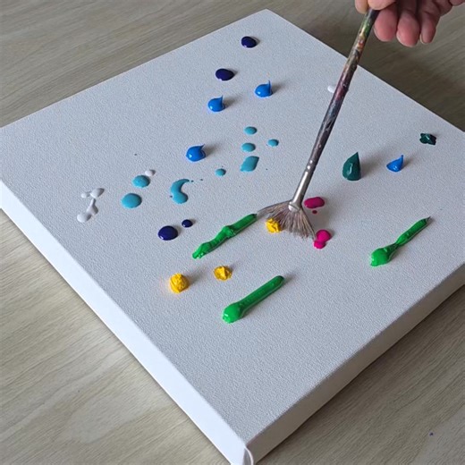 Acrylic painting technique 🎨✍️💫 Amazing abstract landscape 🖼🖼✨️ . . . . . . #acrylicpainting #easyart #dailyart #art #facebookviral #texturedart #followmeシ゚ | Suraj fine arts