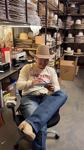 Sometimes we get special requests for a note or autograph from Alan and we're always happy to when we can! Happy Birthday and Happy Holidays! 🎉🎅🏼🤠 #AlansLids #BeDifferent #CowboyHat | Alan’s Lids