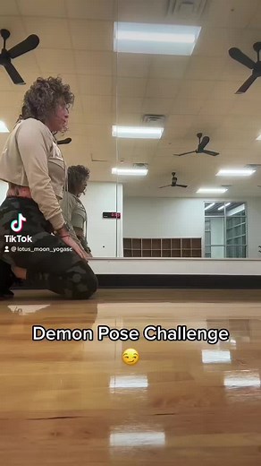 Mastering the Demon Pose Yoga Challenge