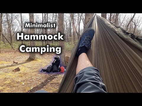 3 Days Hammock Camping with 8 Pounds of Gear