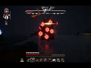 Minecraft mod [Gathering Torches Become Sunlight] Patriot boss fight PV